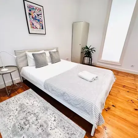 Lisbon Large City Flat Up 8Pp Extérieur photo