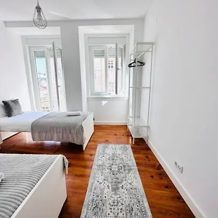 Lisbon Large City Flat Up 8Pp Extérieur photo